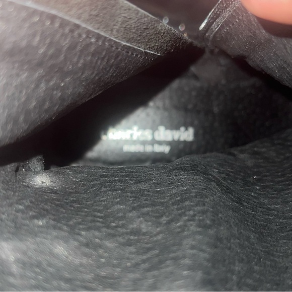 Charles David Leather Studded Moto Boots - Picture 8 of 11